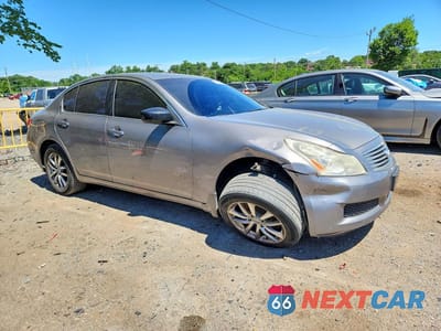 Czwarte zdjęcie samochodu z boku: 2009 INFINITI G37 SEDAN X VIN:JNKCV61F69M350970 - miniatura