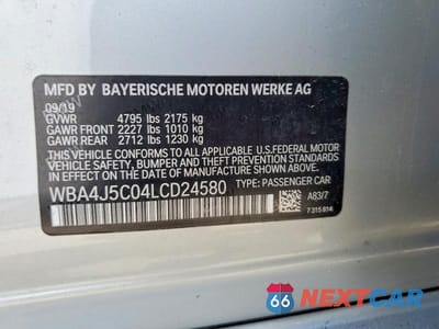 Zdjęcie 12 z 12 samochodu: 2020 BMW 440I GRAN COUPE VIN:WBA4J5C04LCD24580 - miniatura