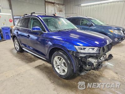 Czwarte zdjęcie samochodu z boku: 2018 AUDI Q5 PREMIUM PLUS VIN:WA1BNAFY1J2048927 - miniatura