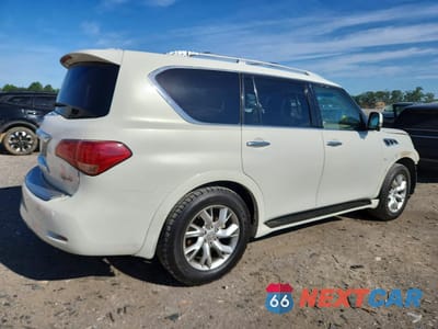 Trzecie zdjęcie samochodu z tyłu: 2014 INFINITI QX80 BASE VIN:JN8AZ2NCXE9351417 - miniatura