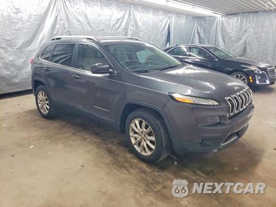 Czwarte zdjęcie samochodu z boku: 2015 JEEP CHEROKEE LIMITED VIN:1C4PJMDS6FW660158 - miniatura