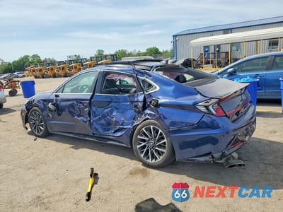 Drugie zdjęcie samochodu z przodu: 2020 HYUNDAI SONATA LIMITED VIN:5NPEH4J20LH015613 - miniatura