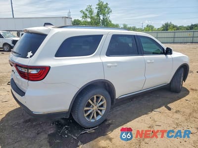 Trzecie zdjęcie samochodu z tyłu: 2017 DODGE DURANGO SXT VIN:1C4RDJAG7HC833897 - miniatura