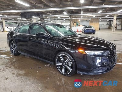 Czwarte zdjęcie samochodu z boku: 2024 HONDA ACCORD HYBRID SPORT VIN:1HGCY2F58RA041618 - miniatura