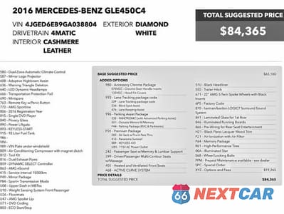 Zdjęcie 11 z 12 samochodu: 2016 MERCEDES-BENZ GLE COUPE 450 4MATIC VIN:4JGED6EB9GA038804 - miniatura