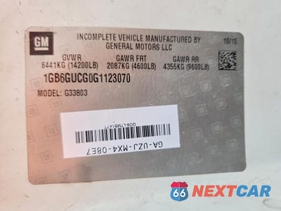 Zdjęcie 14 z 14 samochodu: 2016 CHEVROLET EXPRESS REFRIGERATED BOX TRUCK VIN:1GB6GUCG0G1123070 - miniatura