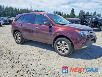 Czwarte zdjęcie samochodu z boku: 2007 ACURA MDX TECHNOLOGY VIN:2HNYD28337H526611 - miniatura