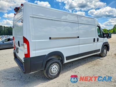 Trzecie zdjęcie samochodu z tyłu: 2024 RAM PROMASTER 2500 DELIVERY VAN VIN:3C6LRVDGXRE139992 - miniatura