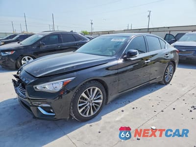2022 INFINITI Q50 LUXE JN1EV7BPXNM310539 - główne zdjęcie licytacji z USA - miniatura