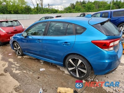 Drugie zdjęcie samochodu z przodu: 2019 SUBARU IMPREZA SPORT VIN:4S3GTAM63K3758216 - miniatura