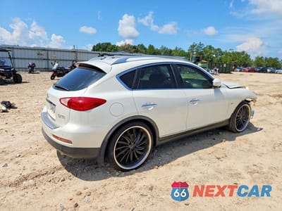 Trzecie zdjęcie samochodu z tyłu: 2014 INFINITI QX50 JOURNEY VIN:JN1BJ0HP6EM210516 - miniatura