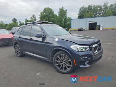 Czwarte zdjęcie samochodu z boku: 2019 BMW X3 XDRIVE30I VIN:5UXTR9C53KLR06724 - miniatura