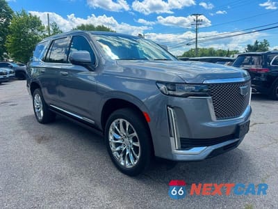 2021 CADILLAC ESCALADE PREMIUM LUXURY PLATINUM 1GYS4DKL1MR346498 - główne zdjęcie licytacji z USA - miniatura