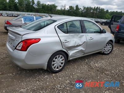 Trzecie zdjęcie samochodu z tyłu: 2014 NISSAN VERSA 1.6 SV VIN:3N1CN7AP3EK445922 - miniatura
