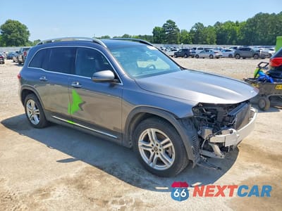 Czwarte zdjęcie samochodu z boku: 2020 MERCEDES-BENZ GLB 250 4MATIC VIN:WDC4M4HB1LW004864 - miniatura