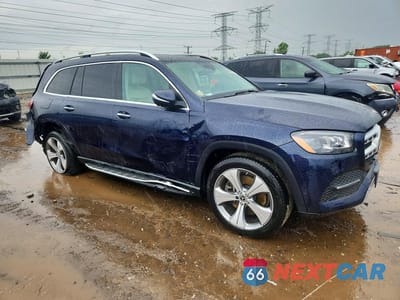 Czwarte zdjęcie samochodu z boku: 2021 MERCEDES-BENZ GLS 450 4MATIC VIN:4JGFF5KE7MA575058 - miniatura
