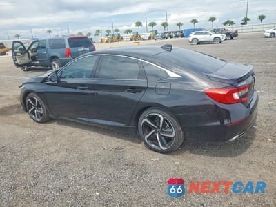 Drugie zdjęcie samochodu z przodu: 2020 HONDA ACCORD SPORT VIN:1HGCV1F34LA028454 - miniatura
