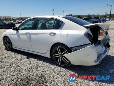 Drugie zdjęcie samochodu z przodu: 2017 HONDA ACCORD SPORT VIN:1HGCR2F57HA073519 - miniatura