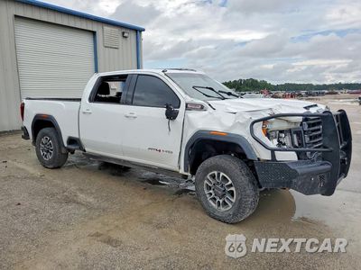 Czwarte zdjęcie samochodu z boku: 2023 GMC SIERRA K2500 AT4 VIN:1GT49PEY8PF245702 - miniatura