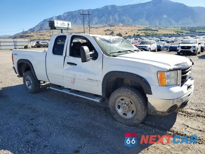Czwarte zdjęcie samochodu z boku: 2009 GMC SIERRA K2500 HEAVY DUTY VIN:1GTHK49K19E145430 - miniatura