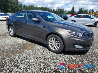 Czwarte zdjęcie samochodu z boku: 2012 KIA OPTIMA LX VIN:5XXGM4A76CG070370 - miniatura