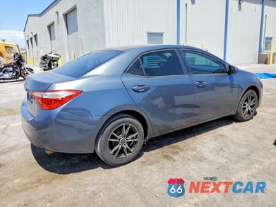 Trzecie zdjęcie samochodu z tyłu: 2014 TOYOTA COROLLA L VIN:5YFBURHE9EP161722 - miniatura
