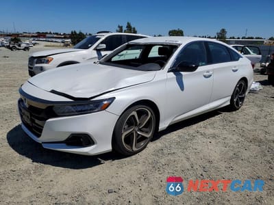 2022 HONDA ACCORD SPORT 1HGCV1F36NA090375 - główne zdjęcie licytacji z USA - miniatura
