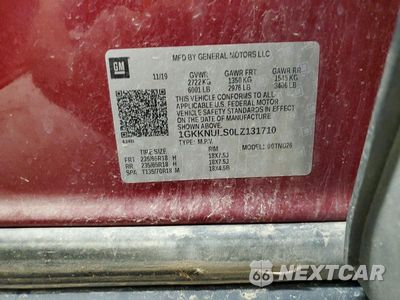 Zdjęcie 13 z 13 samochodu: 2020 GMC ACADIA SLT VIN:1GKKNULS0LZ131710 - miniatura