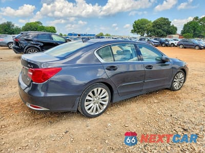 Trzecie zdjęcie samochodu z tyłu: 2014 ACURA RLX ADVANCE VIN:JH4KC1F96EC004313 - miniatura