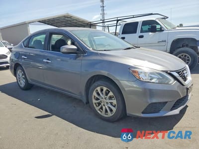 Czwarte zdjęcie samochodu z boku: 2019 NISSAN SENTRA S VIN:3N1AB7AP9KY322991 - miniatura