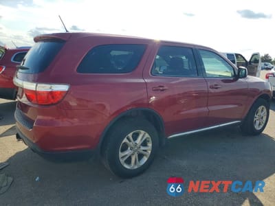 Trzecie zdjęcie samochodu z tyłu: 2013 DODGE DURANGO SXT VIN:1C4RDJAG2DC660297 - miniatura