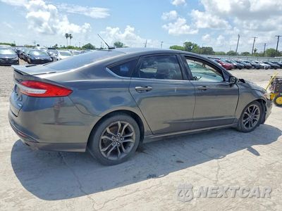 Trzecie zdjęcie samochodu z tyłu: 2018 FORD FUSION SE VIN:3FA6P0HD7JR267544 - miniatura