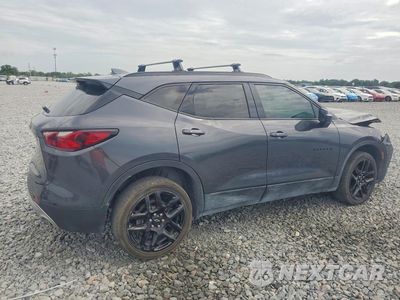 Trzecie zdjęcie samochodu z tyłu: 2022 CHEVROLET BLAZER 3LT VIN:3GNKBDRS5NS139899 - miniatura