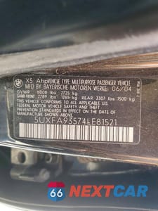 Zdjęcie 13 z 13 samochodu: 2004 BMW X5 4.8IS VIN:5UXFA93574LE81521 - miniatura