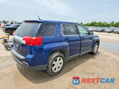 Trzecie zdjęcie samochodu z tyłu: 2010 GMC TERRAIN SLE VIN:2CTALBEW2A6261146 - miniatura