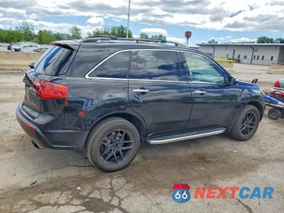 Trzecie zdjęcie samochodu z tyłu: 2013 ACURA MDX TECHNOLOGY VIN:2HNYD2H30DH502522 - miniatura