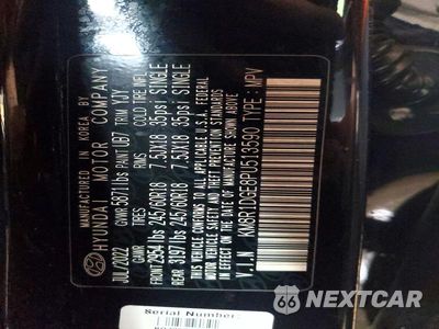 Zdjęcie 13 z 13 samochodu: 2023 HYUNDAI PALISADE SE VIN:KM8R1DGE8PU513590 - miniatura