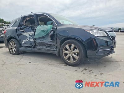 Czwarte zdjęcie samochodu z boku: 2016 ACURA MDX ADVANCE VIN:5FRYD4H92GB029429 - miniatura