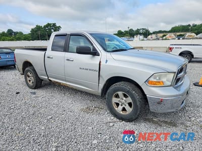 Czwarte zdjęcie samochodu z boku: 2012 DODGE RAM 1500 SLT VIN:1C6RD7GP9CS127594 - miniatura