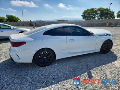 Trzecie zdjęcie samochodu z tyłu: 2026 BMW 430I VIN:WBA43DA08TCW52198 - miniatura