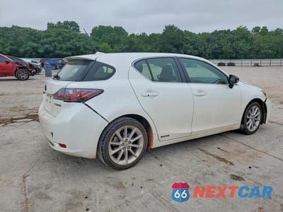 Trzecie zdjęcie samochodu z tyłu: 2012 LEXUS CT 200 VIN:JTHKD5BH6C2118087 - miniatura