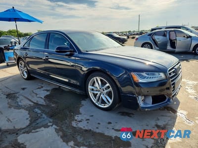Czwarte zdjęcie samochodu z boku: 2017 AUDI A8 L QUATTRO VIN:WAU44AFD0HN018046 - miniatura