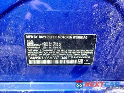 Zdjęcie 12 z 12 samochodu: 2021 BMW 330XI VIN:3MW5R7J06M8B71346 - miniatura