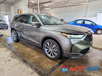 Czwarte zdjęcie samochodu z boku: 2025 ACURA MDX TECHNOLOGY VIN:5J8YE1H43SL025804 - miniatura