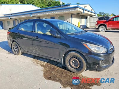 Czwarte zdjęcie samochodu z boku: 2014 HYUNDAI ACCENT VIN:KMHCT4AE5EU770096 - miniatura