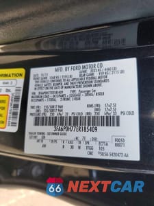 Zdjęcie 12 z 12 samochodu: 2014 FORD FUSION SE VIN:3FA6P0H77ER185409 - miniatura