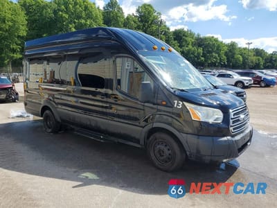 Czwarte zdjęcie samochodu z boku: 2019 FORD TRANSIT T-350 HD VIN:1FBVU4XM4KKB02813 - miniatura