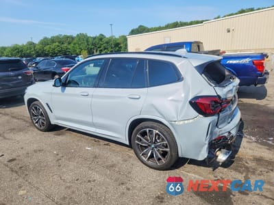 Drugie zdjęcie samochodu z przodu: 2022 BMW X3 XDRIVE30I VIN:5UX53DP04N9K84261 - miniatura