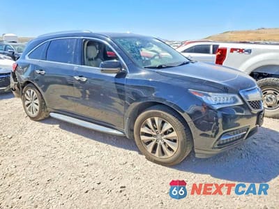 Czwarte zdjęcie samochodu z boku: 2015 ACURA MDX TECHNOLOGY VIN:5FRYD4H48FB017823 - miniatura
