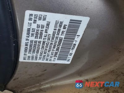 Zdjęcie 12 z 12 samochodu: 2007 HONDA ODYSSEY EXL VIN:5FNRL38647B406867 - miniatura
